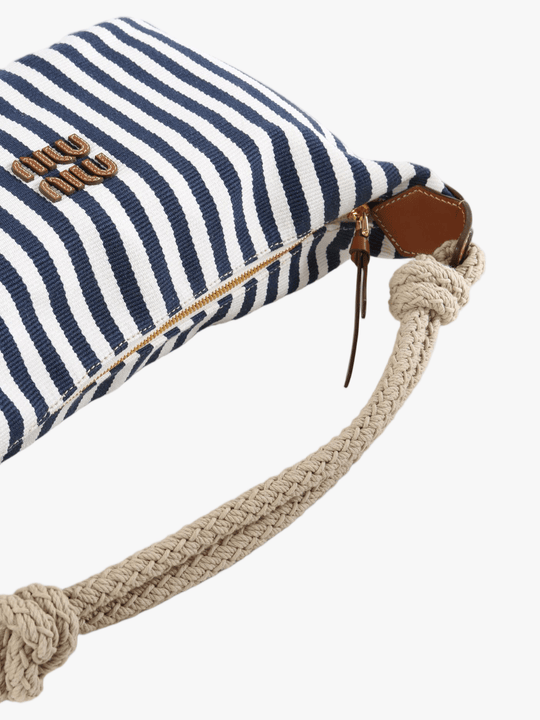 Navy bag, front view