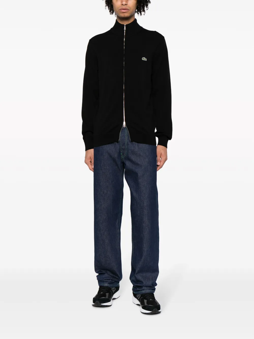 Black sweater, full body view