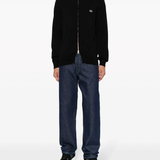 Black sweater, full body view