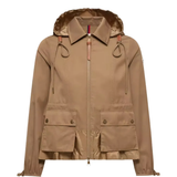 Brown jackets-coats, front view