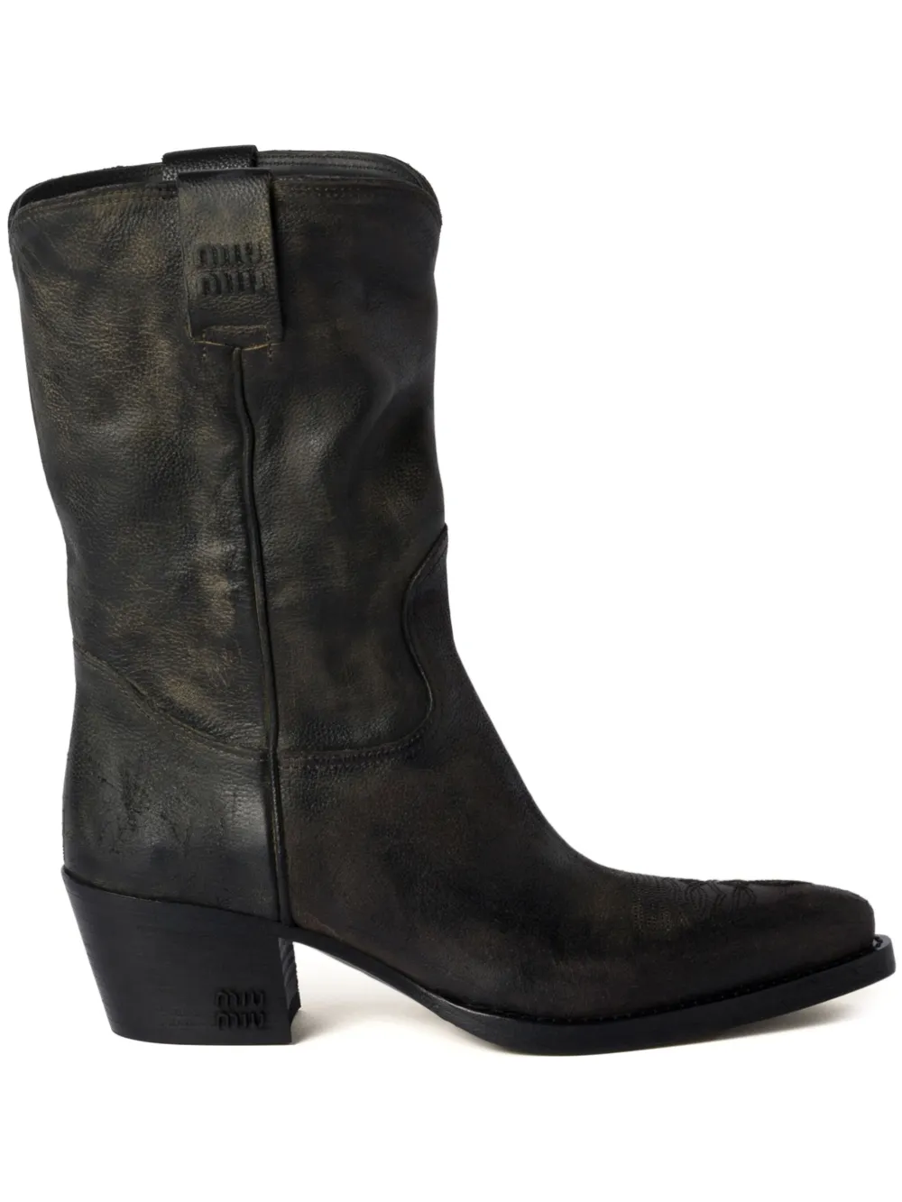 MIU MIU - Women Leather Boots