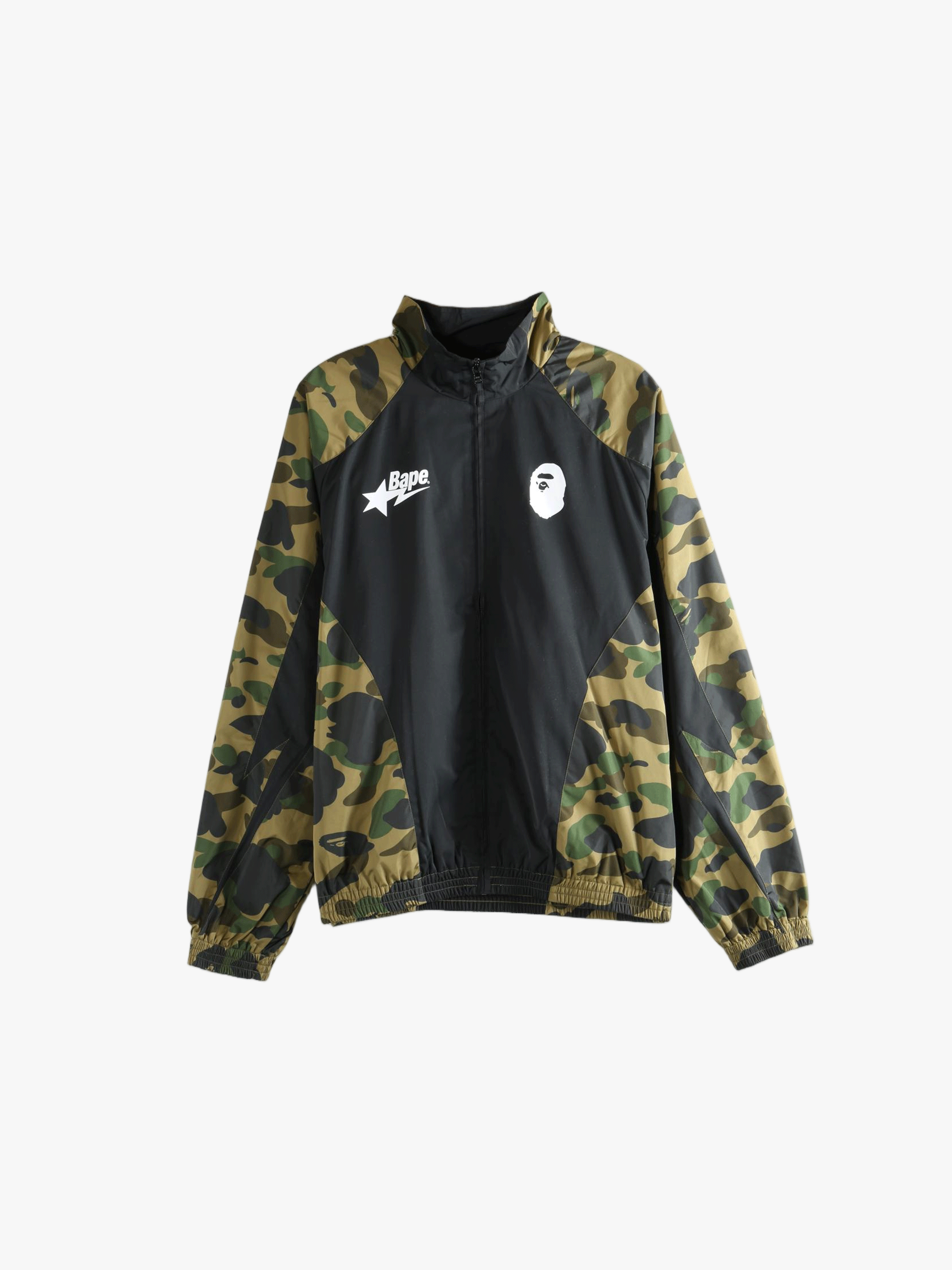 Green jacket, front view