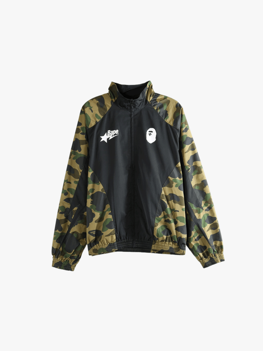Green jacket, front view