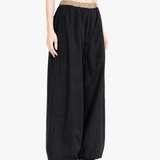 Black pants, full body view