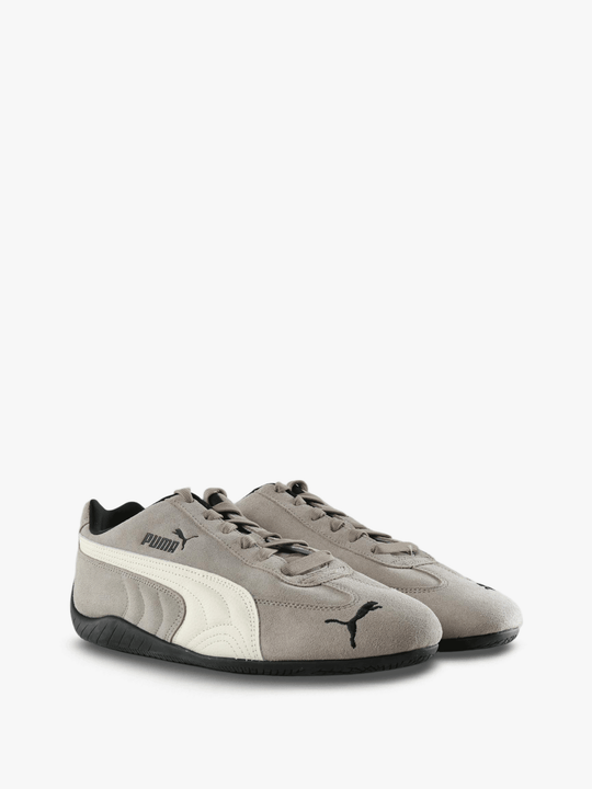 Grey shoes, front view
