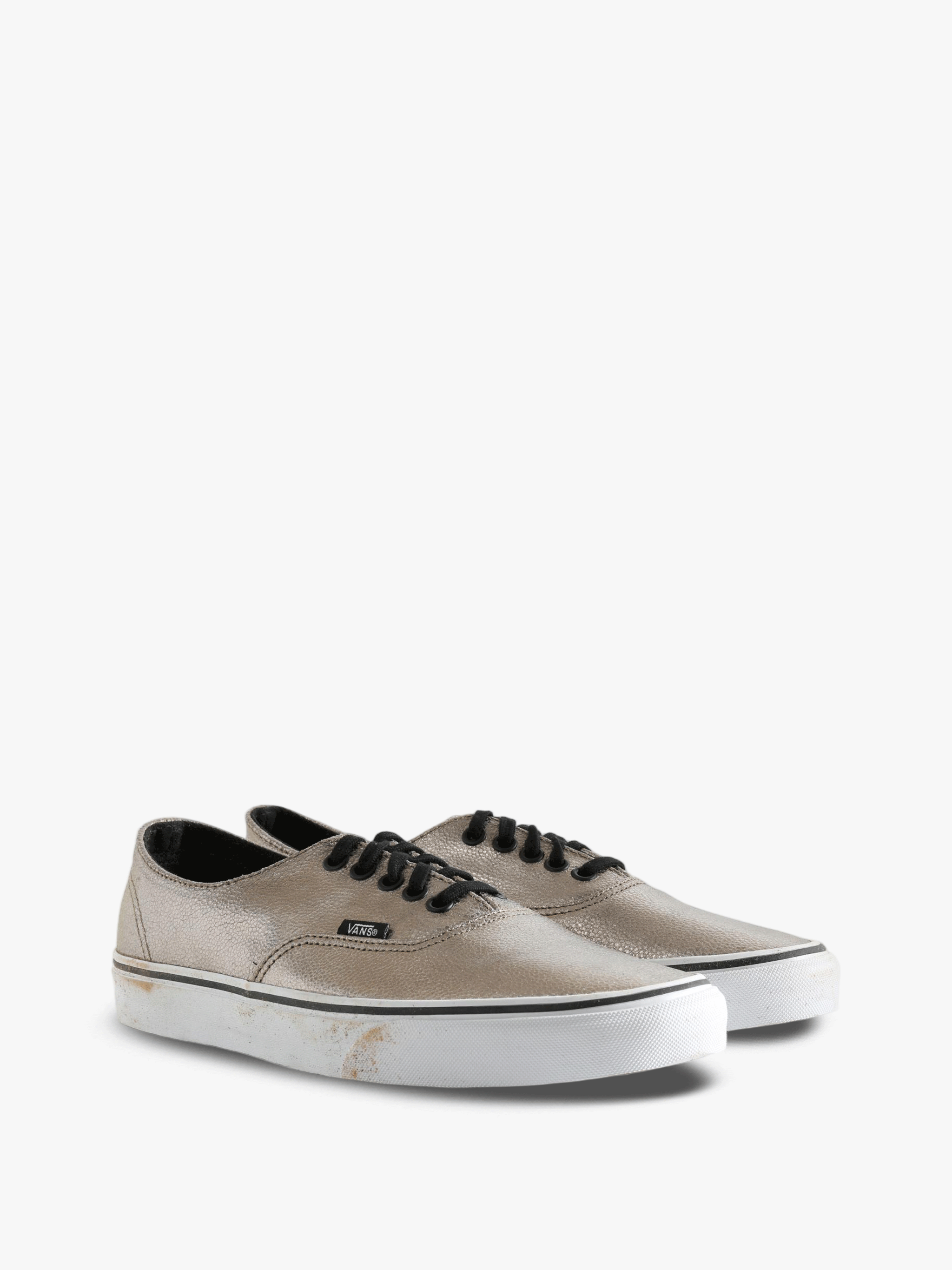 Grey shoes, front view