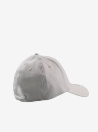 White hat, back view