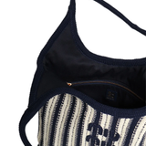 Blue bag, front view