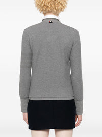 THOM BROWNE - Women Crew Neck Cardigan