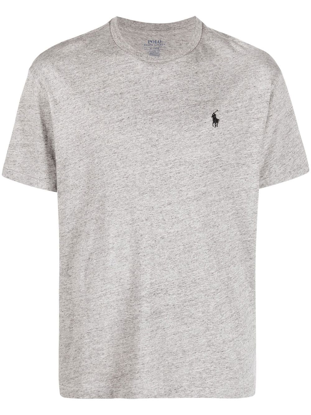 Grey shirt, front view