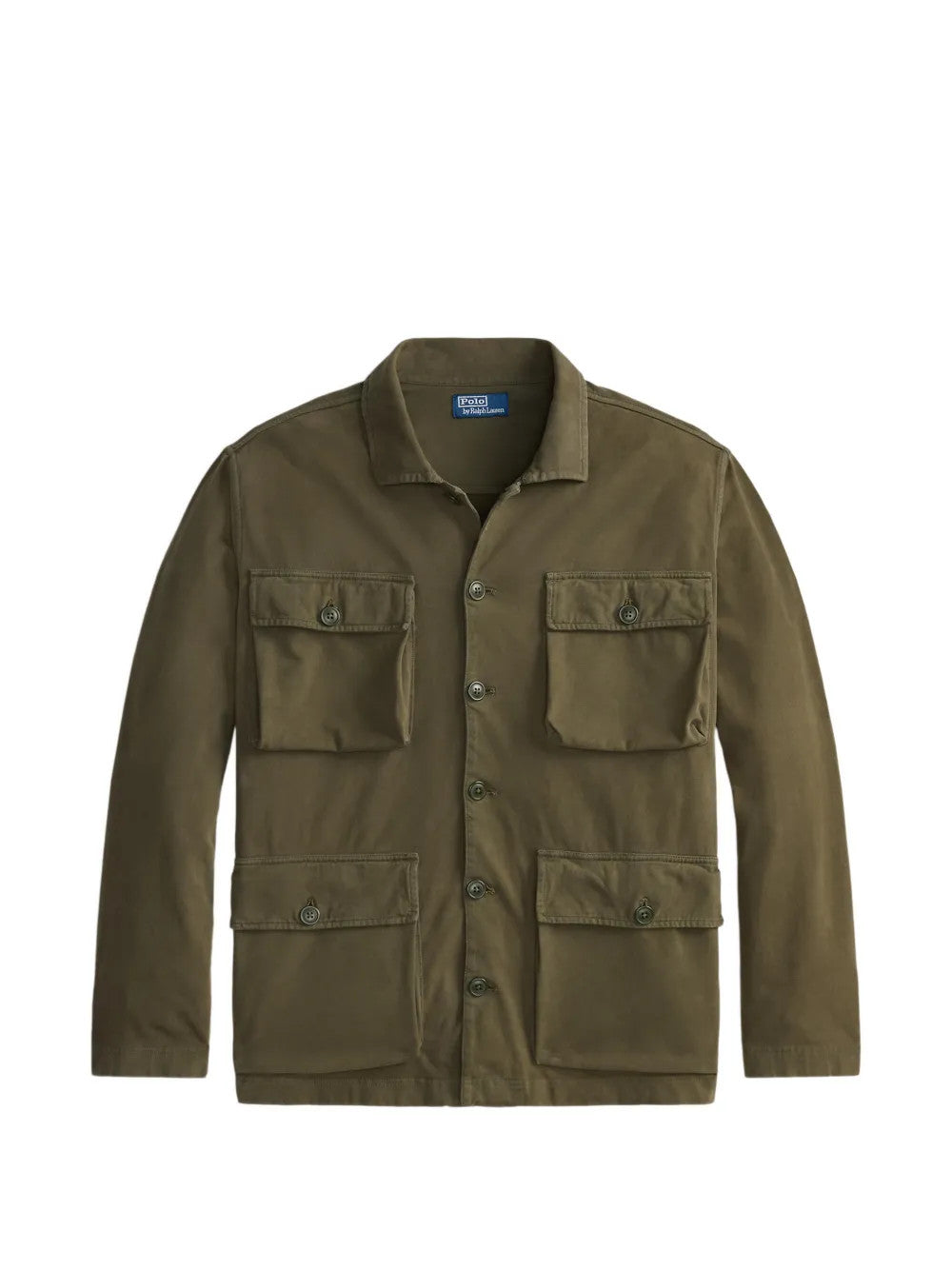 Green jacket, front view