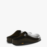 Black sneakers, side view