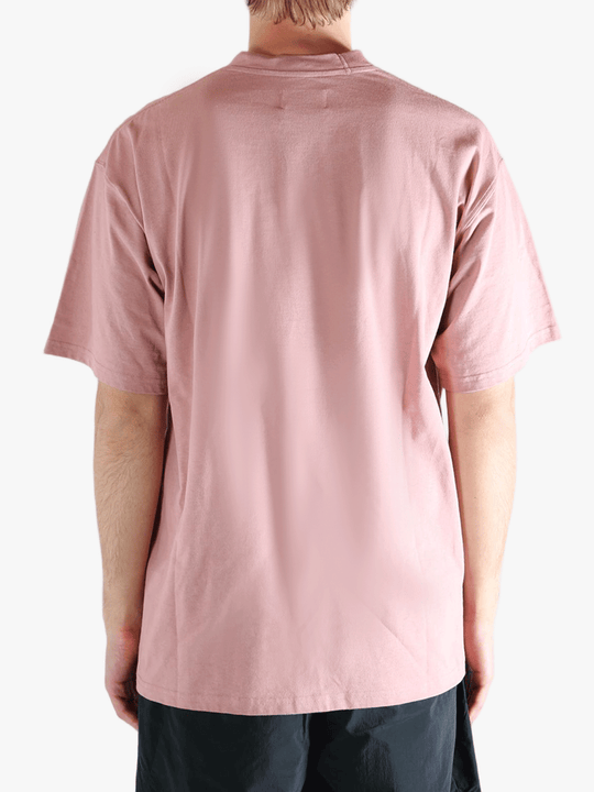 Pink t-shirt, back view