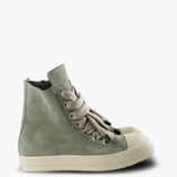 Grey shoes, side view