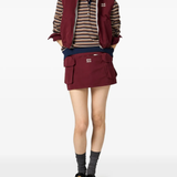 Red shirt, full body view