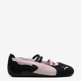 Black and white shoe,front view