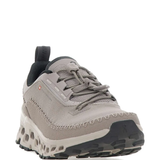 Grey sneakers, side view