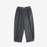 AMOMENTO - Women Shirring Pants
