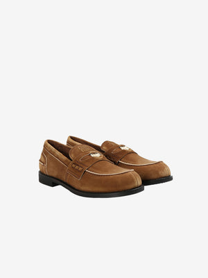 MIU MIU - Women Suede Penny Loafer