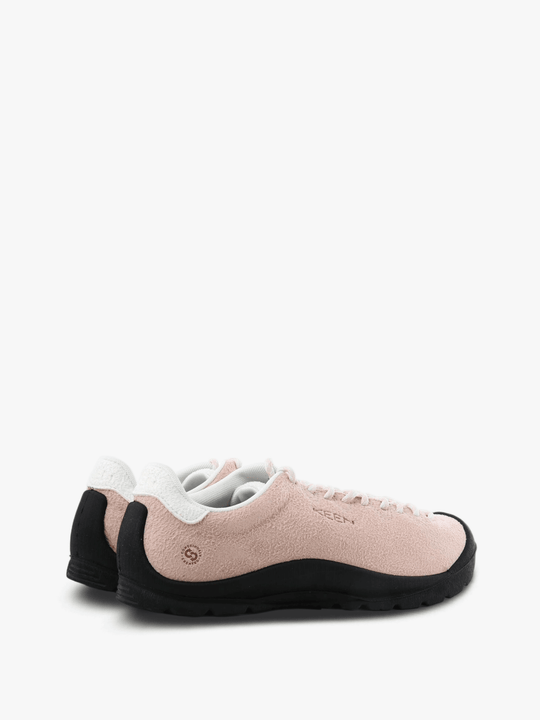 Pink shoes, side view