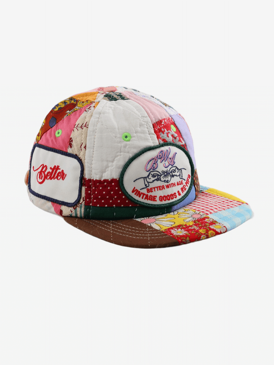 Brown hat, front view