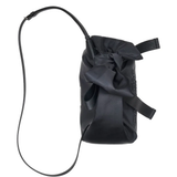 Black bag, top view