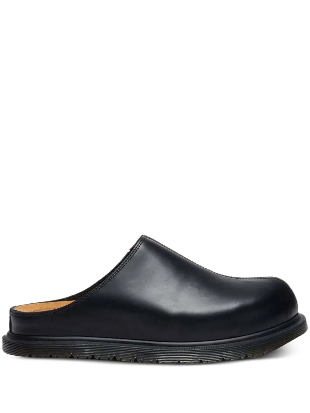 Black shoes, front view