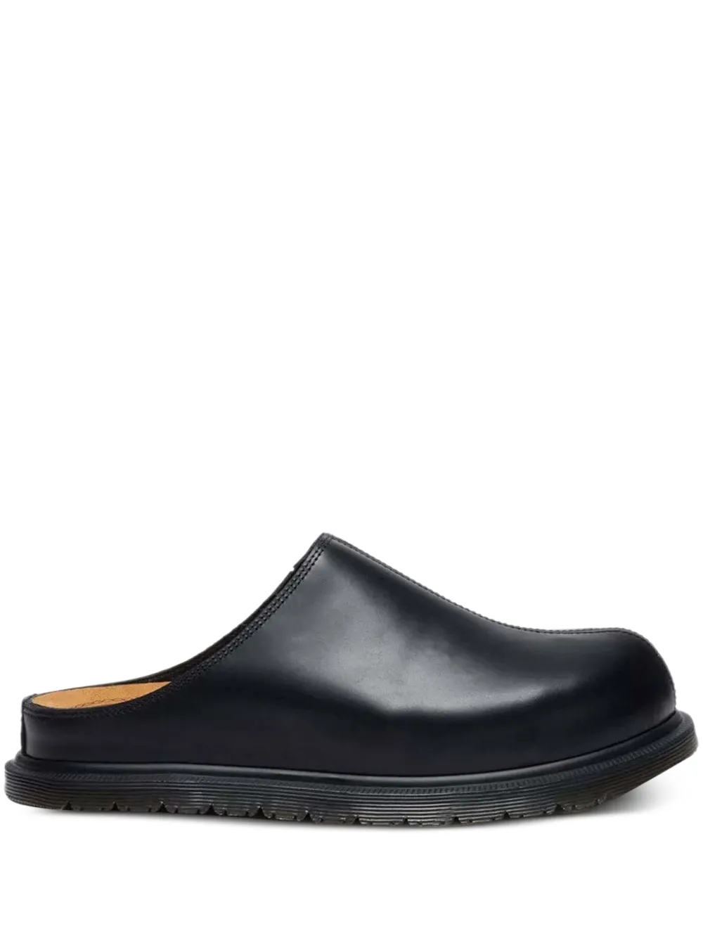 Black shoes, front view