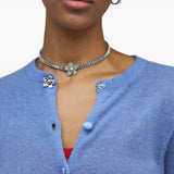 White jewelry, front view
