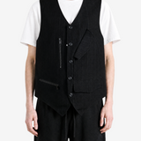Black jacket, front view