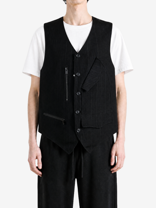 Black jacket, front view