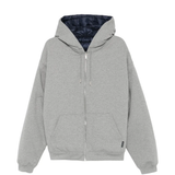 Grey hoodie, front view