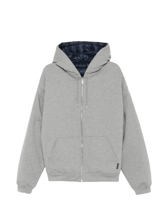Grey hoodie, front view