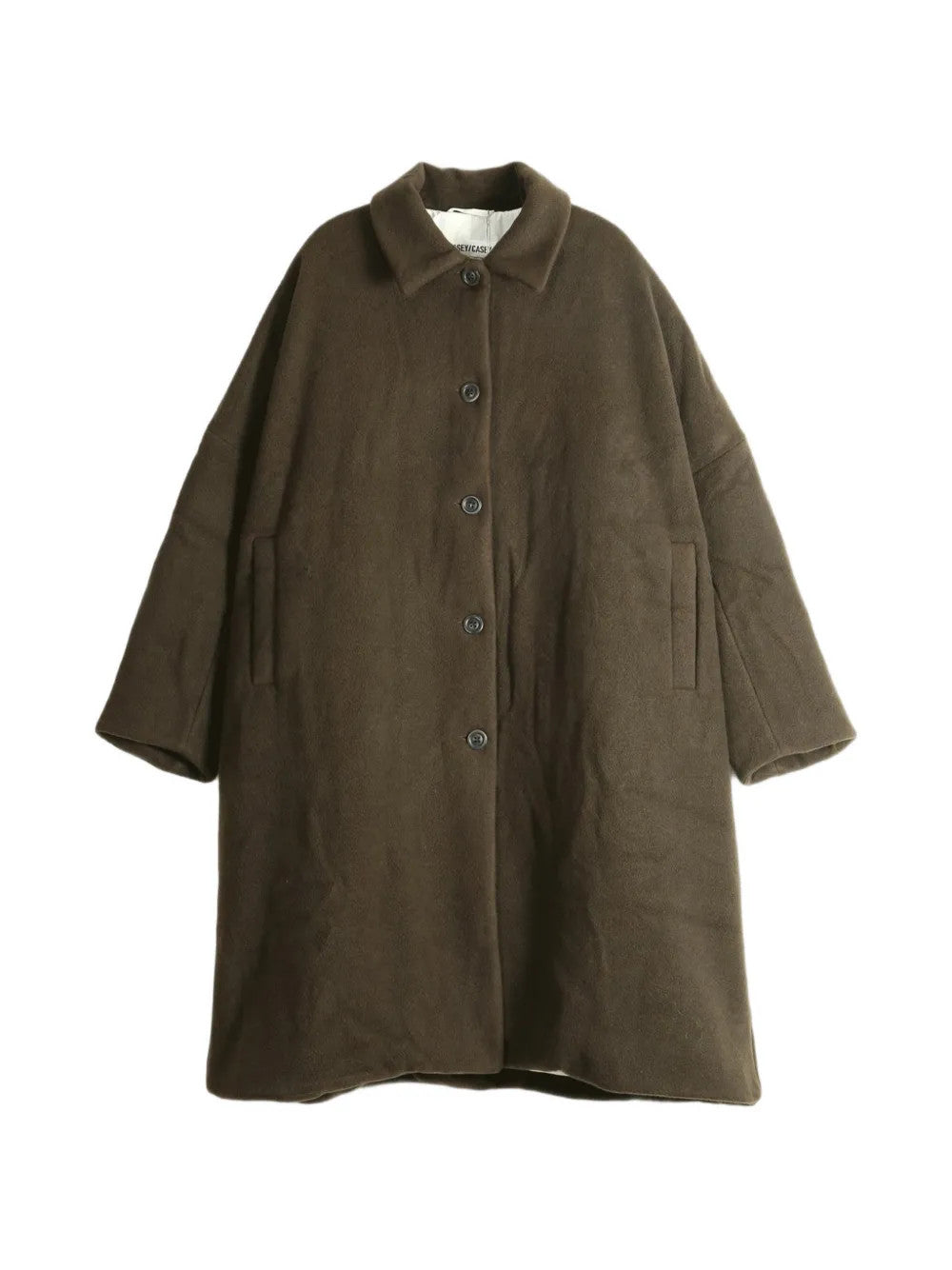 Brown jacket, front view