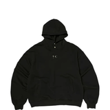 Black hoodie, front view