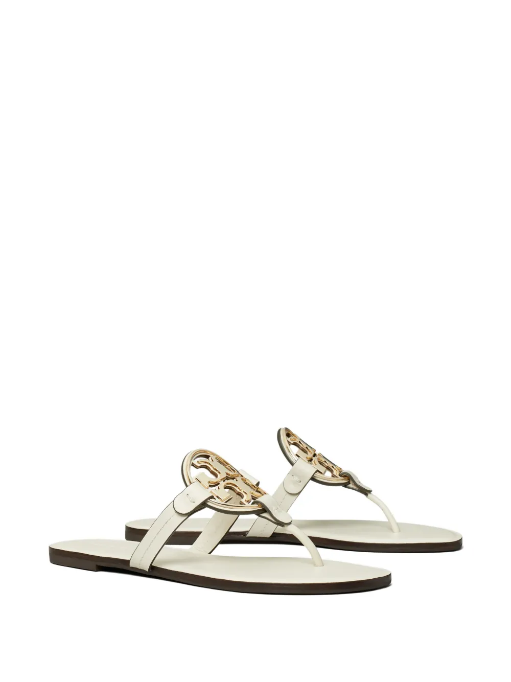 White sandal, side view