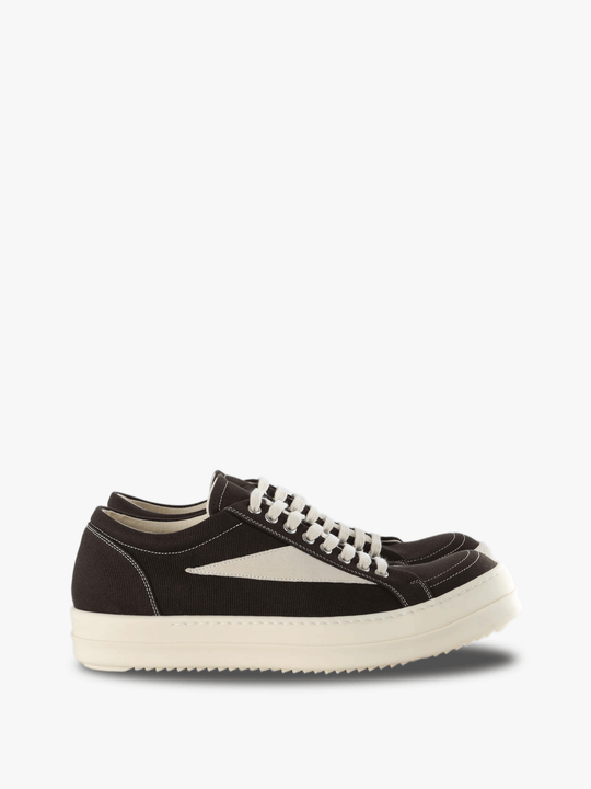 Brown shoes, side view