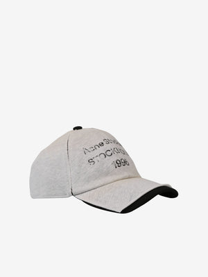 White hat, side view