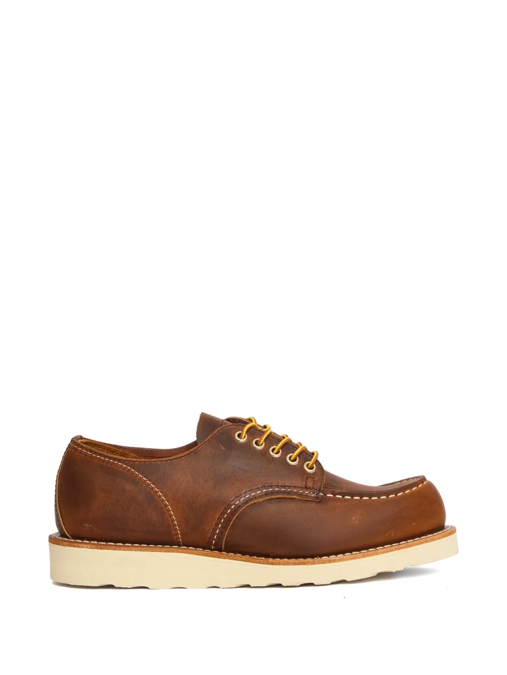 Brown boots, front view