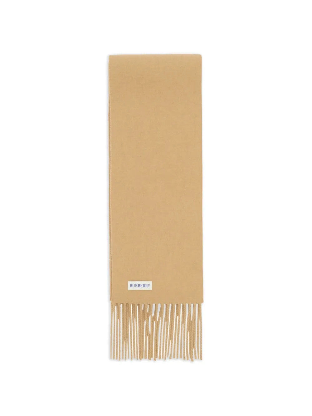 Tan scarf, front view