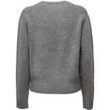 Grey hoodie, back view