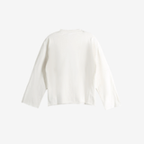 White top ,back view