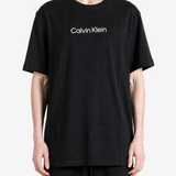 Black t-shirt, front view