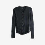 Black knitwear, front view