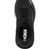 Black sneakers, top view