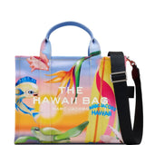 Yellow bags, front view