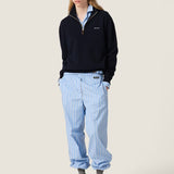 Brown sweater , full body view