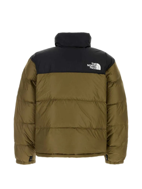Brown jacket, back view