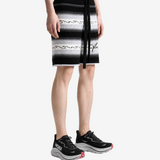Black shorts worn by a person, showing the shorts fit