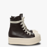 Black sneakers, front view